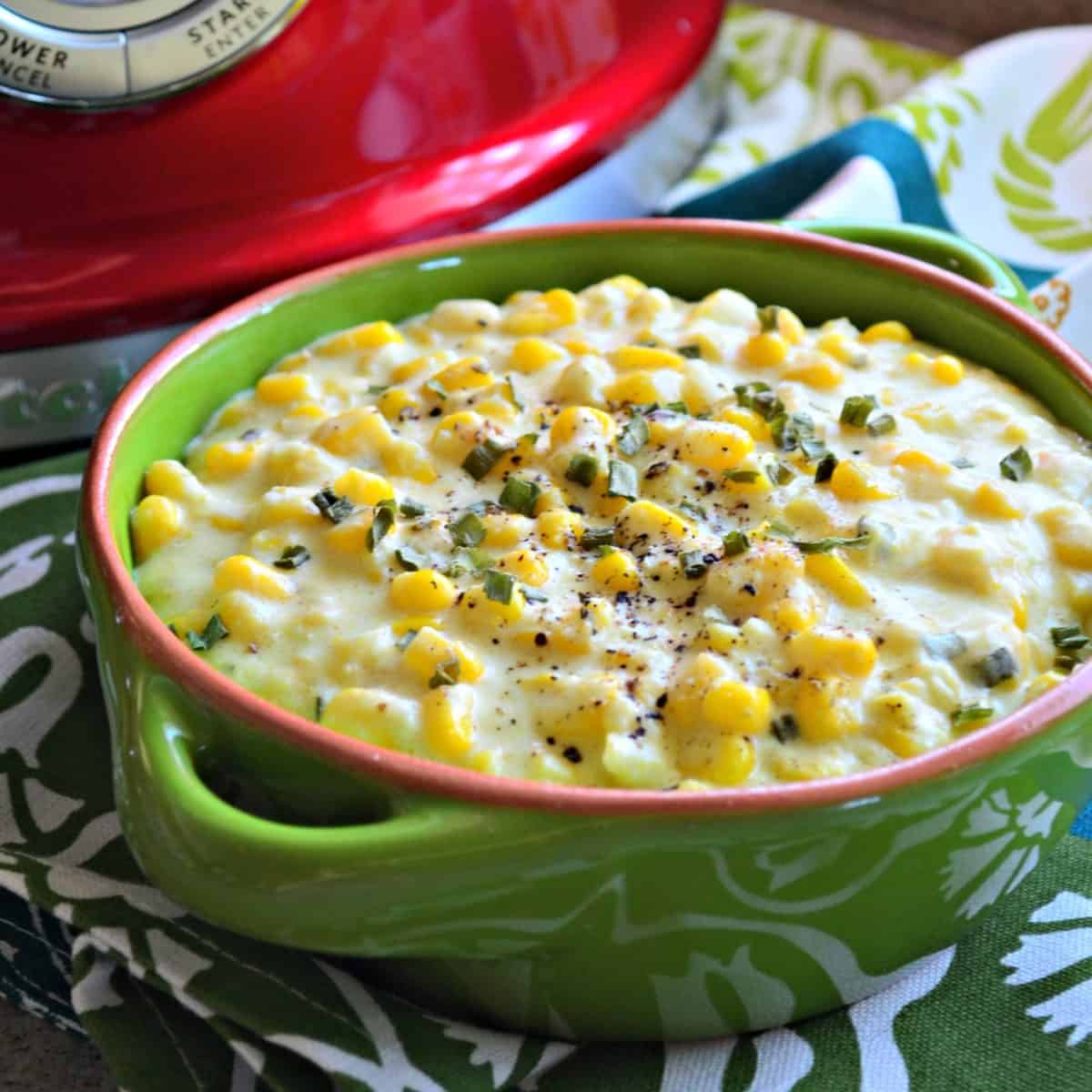 Slow Cooker Creamed Corn Katie S Cucina