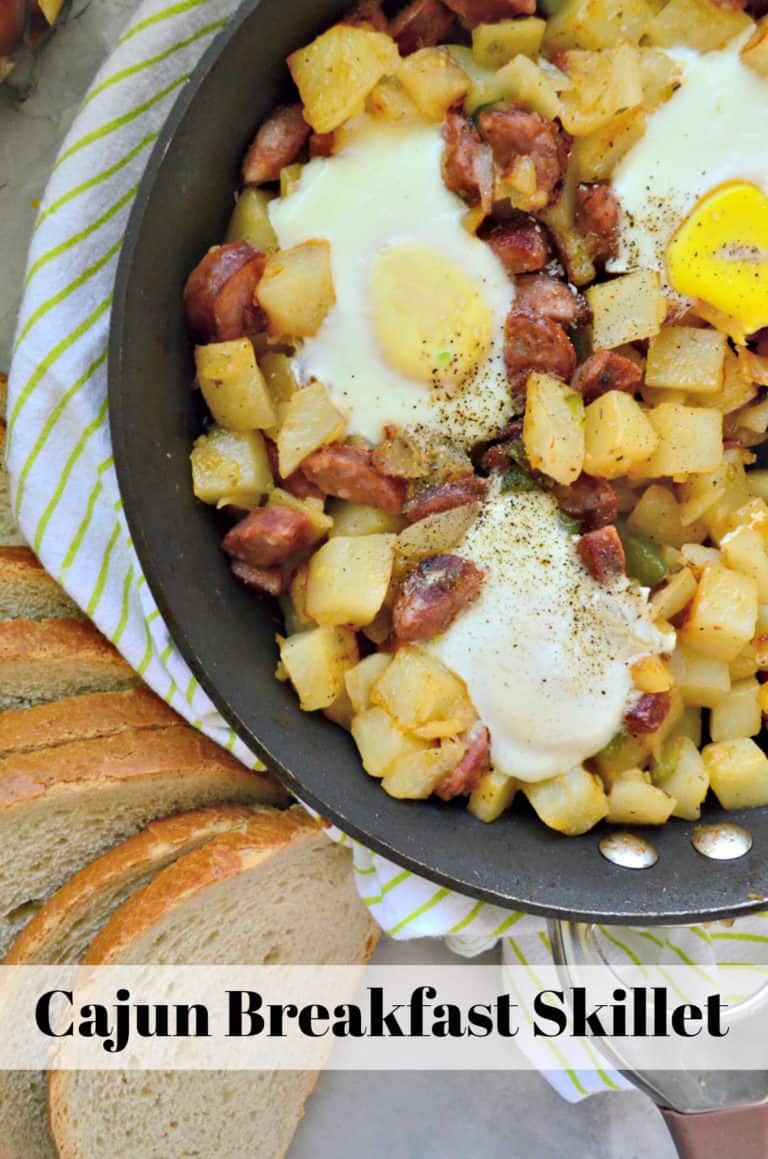 Cajun Breakfast Skillet - Katie's Cucina