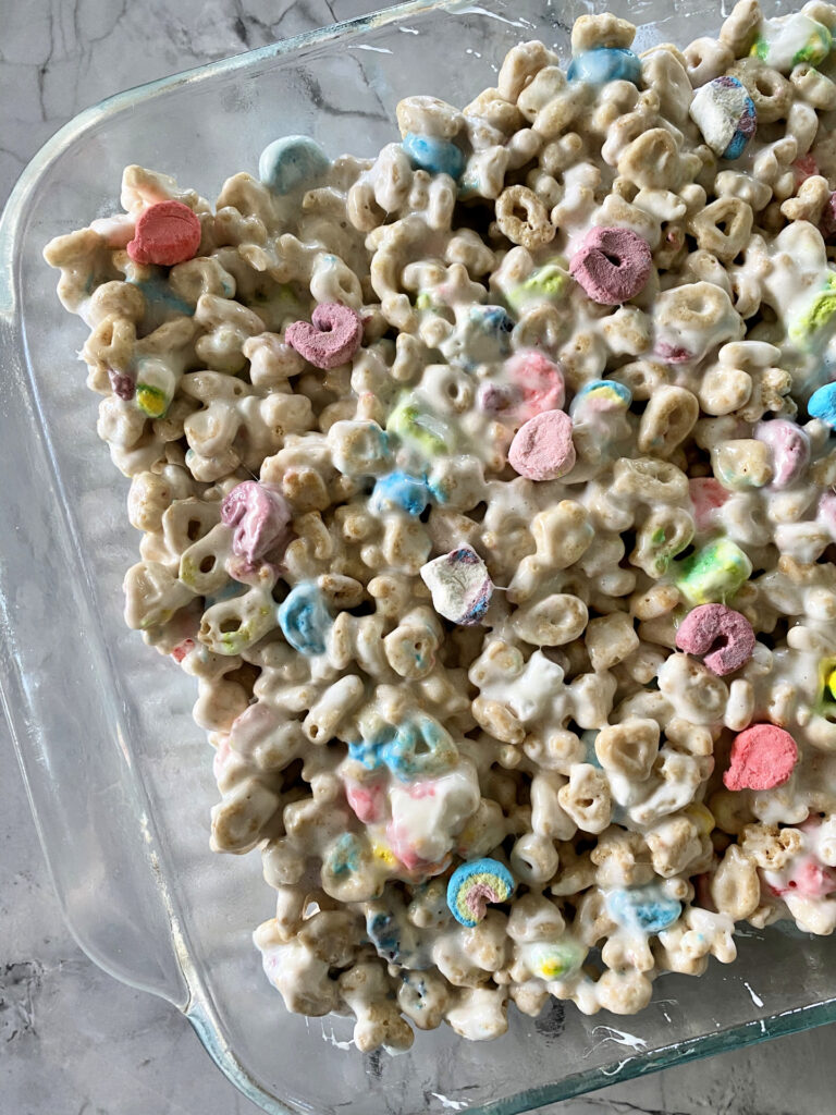 Lucky Charms Cereal Bars - Katie's Cucina