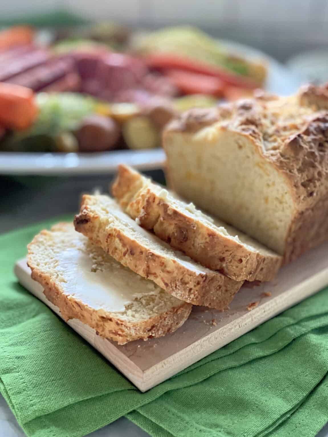 Cheddar Cheese Bread Recipe - Katie's Cucina