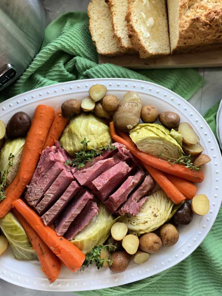 Slow Cooker Corned Beef Brisket - Katie's Cucina